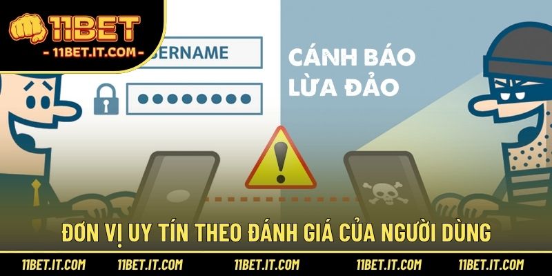 Đơn vị uy tín theo đánh giá của người dùng